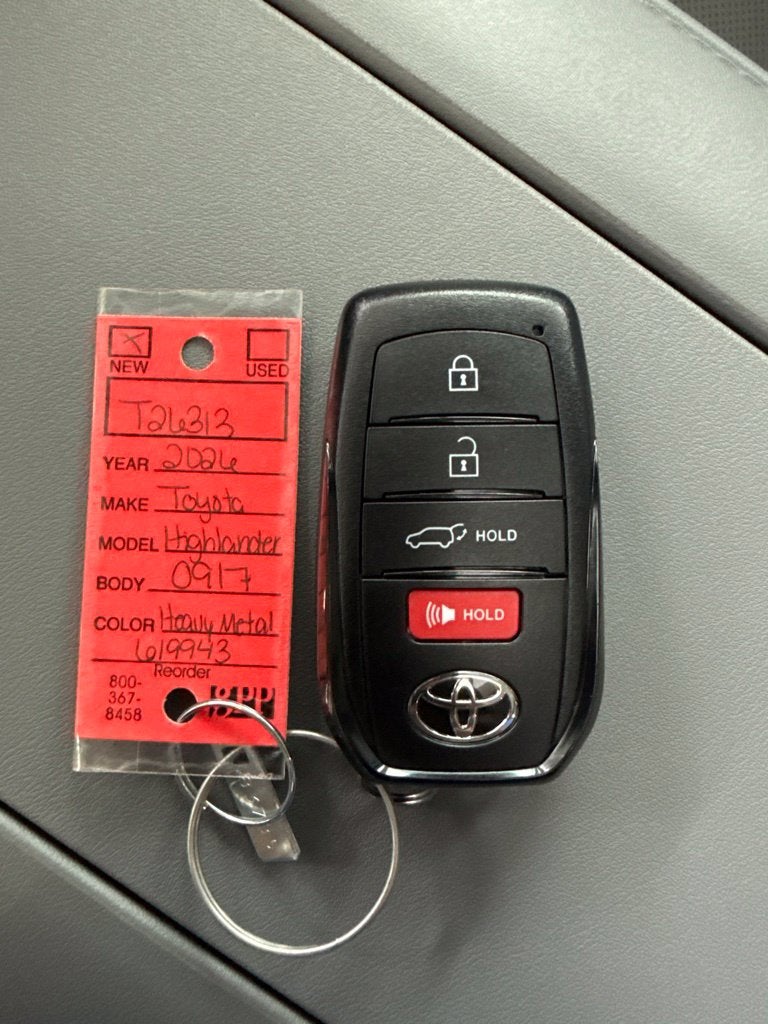 2026 Toyota Highlander Platinum