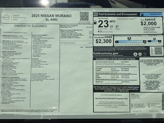 2025 Nissan Murano SL